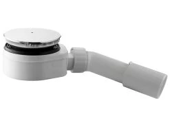 Piletta Doccia Caddy Ø90 Mm Ribassata Cromo