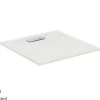 Piatto Doccia Ideal Standard® Ultra Flat New Quadrato 80x80 Cm Bianco Seta Opaco -Arredamento Per La Casa 70479 scontornata