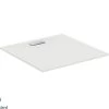 Piatto Doccia Ideal Standard® Ultra Flat New Quadrato 100x100 Cm Bianco Seta Opaco -Arredamento Per La Casa 70593 scontornata