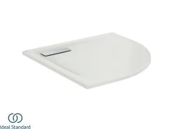 Piatto Doccia Ideal Standard® Ultra Flat New Semicircolare 80x80 Cm Bianco Lucido