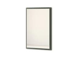 Specchio Bagno Con Luce Led Classic 90x59 Cm Verde Salvia Opaco