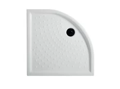 Piatto Doccia Ape 90X90 H6 Semicircolare Ceramica Bianco