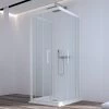 Box Doccia Zen 70x90x70 H190,4 Cm 2 Porte Scorrevoli E Lato Fisso Cristallo 6 Mm Trasparente Bianco Opaco -Arredamento Per La Casa box doccia zen porte scorrevoli lato fisso v2 5