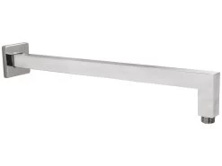 Braccio Doccia Low 30 Cm Quadrato Cromo