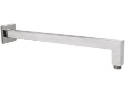 Braccio Doccia Low 40 Cm Quadrato Cromo