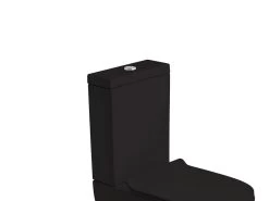 Cassetta Per Wc Monoblocco Wild Nero Opaco