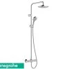 Colonna Doccia Hansgrohe® Vernis Blend Con Miscelatore Termostatico E Soffione Ø200 Tondo Cromo