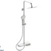 Colonna Doccia Ideal Standard® S200 Con Miscelatore Termostatico Cromo -Arredamento Per La Casa colonna doccia s200 con miscelatore termostatico cromo minimale logo