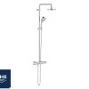Colonna Doccia Grohe® Tempesta 160 Con Miscelatore Termostatico E Soffione Tondo Cromo -Arredamento Per La Casa colonna doccia tempersta termostatica