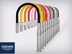 Miscelatore Per Cucina Grohe® Essence New Monocomando Satinato