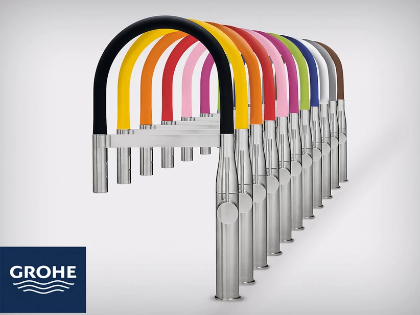 Miscelatore Per Cucina Grohe® Essence New Monocomando Cromo 3 Miscelatore Per Cucina Grohe® Essence New Monocomando Cromo