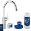 Grohe® Blue Pure Baucurve Miscelatore Lavello Con Sistema Filtrante Dell’Acqua