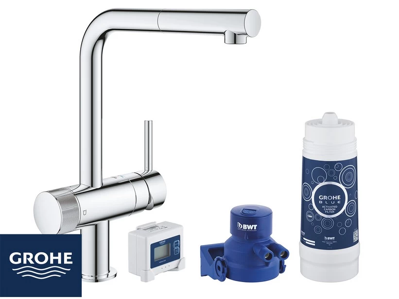 Grohe® Blue Pure Minta Miscelatore Lavello Con Sistema Filtrante Dell’Acqua 3 Grohe® Blue Pure Minta Miscelatore Lavello Con Sistema Filtrante Dell’Acqua