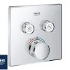 Miscelatore Per Doccia Incasso Grohe Smartcontrol Cube Termostatico Con Deviatore 2 Vie Cromo