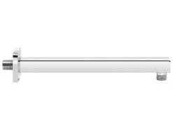 Braccio Doccia Low Quadrato Inox Cm 40