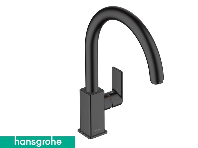 Miscelatore Per Cucina Hansgrohe® Vernis Shape Con Bocca Orientabile Monocomando Nero Opaco 3 Miscelatore Per Cucina Hansgrohe® Vernis Shape Con Bocca Orientabile Monocomando Nero Opaco