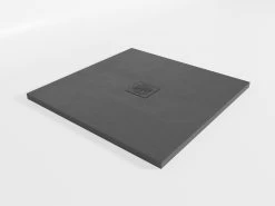 Piatto Doccia Cosmos 90x90 Resina Antracite