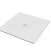 Piatto Doccia Quadrato Crypto 100x100 H2,5 Cm In Resina Bianco