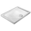 Piatto Doccia Shiba 100x70 H3 Cm Ceramica Bianco -Arredamento Per La Casa piatto doccia shiba minimale 70612