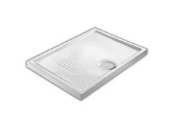 Piatto Doccia Shiba 100x70 H3 Cm Ceramica Bianco