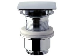 Piletta Lavabo Q-Top H40 Mm Senza Troppo Pieno Scarico Libero