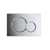Placca Wc Geberit Sigma 01 2 Pulsanti Cromo