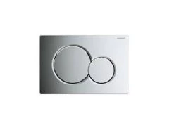 Placca Wc Geberit Sigma 01 2 Pulsanti Cromo