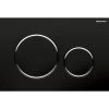 Placca Wc Geberit Sigma20 2 Pulsanti Nero/Cromo/Nero -Arredamento Per La Casa placca sigma20 nero cromo nero