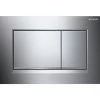 Placca Wc Geberit Sigma30 2 Pulsanti Cromo/Satinato/Cromo
