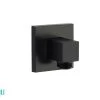 Presa Acqua Feel Quadrata Nero Opaco -Arredamento Per La Casa presa acqua feel quadrata nero opaco