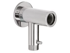 Low Round Deviatore 2 Vie Universale Per Braccio Doccia Cromo