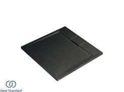 Piatto Doccia Ideal Standard® ULTRAFLAT-S I.LIFE Quadrato 70x70 Cm Resina Nero