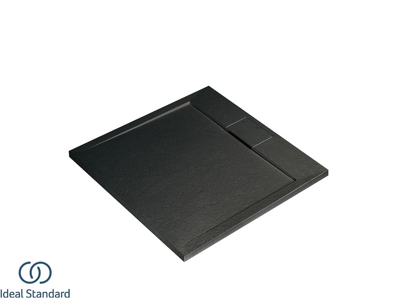 Piatto Doccia Ideal Standard® ULTRAFLAT-S I.LIFE Quadrato 80x80 Cm Resina Nero 3 Piatto Doccia Ideal Standard® ULTRAFLAT-S I.LIFE Quadrato 80x80 Cm Resina Nero