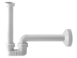 Sifone Salvaspazio Luna 1'1/4 Ø32 Mm Polipropilene Bianco