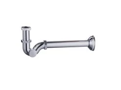 Sifone Bidet 1'1/4 A 'S' Ottone Cromo
