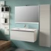 Specchio Bagno Smart 89X61,5 H2 Larice Bianco