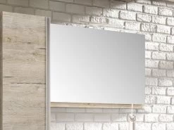 Specchio Bagno Smart 89X61,5 H2 Natural Oak