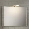 Specchio Bagno Smile Cm. 89X60 Larice Grigio