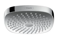 Soffione Doccia Croma Select E 180 Ø 18 Cm Acciaio Inox Cromo 2 Getti