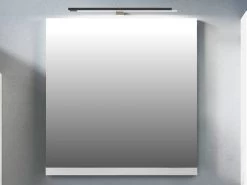 Specchio Bagno Smart 74X61,5 Altezza 2 Larice Bianco