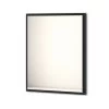 Specchio Bagno Con Luce Led Classic 90x73 Cm Grafite