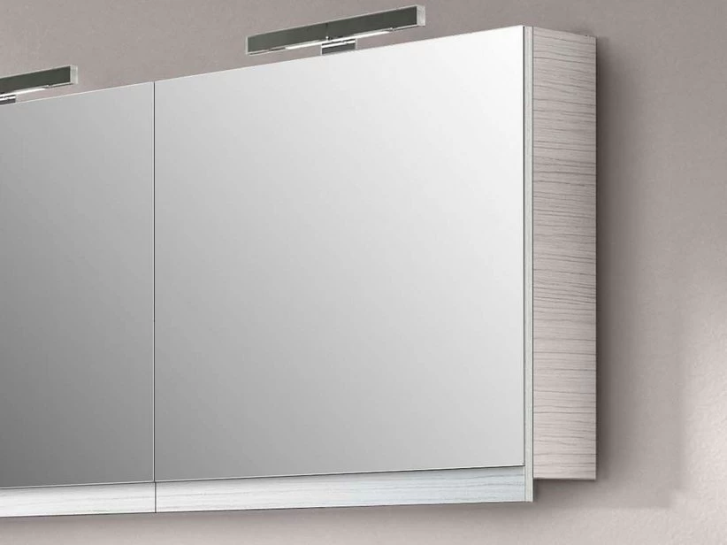 Specchio Bagno Smart Contenitore 59X17 H51 Larice Bianco 3 Specchio Bagno Smart Contenitore 59X17 H51 Larice Bianco
