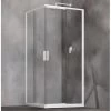 Box Doccia Angolare Start 70x100 H190 Porte Scorrevoli Cristallo 6mm Trasparente E Profilo Bianco Lucido -Arredamento Per La Casa start box doccia ante scorrevoli trasparente bianco 14