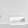 Lavabo Da Appoggio Unitop Hide 115,5X51,5 Destro In Resina Opaco Bianco -Arredamento Per La Casa unitop hide 115 vasca dx
