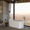 Vasca Freestanding Zante 149x74 Acrilico Bianco Lucido -Arredamento Per La Casa zante amb